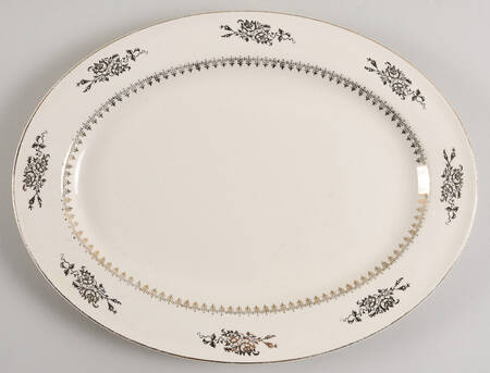 513-e-1 13" Oval Serving Platter