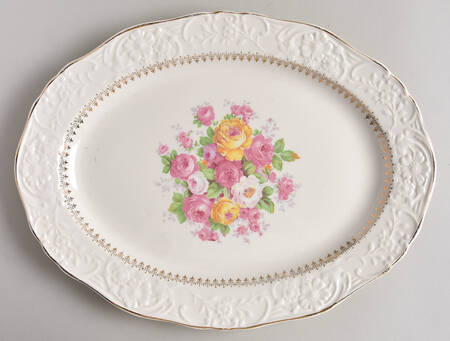 KNO54 13" Oval Serving Platter