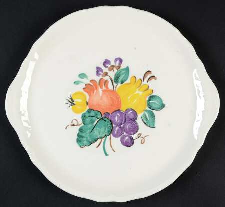 KNO87 Handled Cake Plate