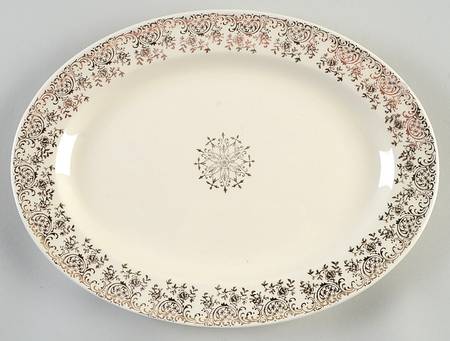 KNO9 11" Oval Serving Platter