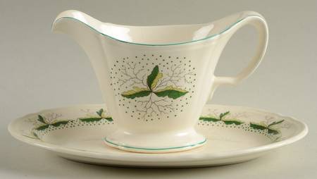 Leaf Dance Gravy Boat & Underplate