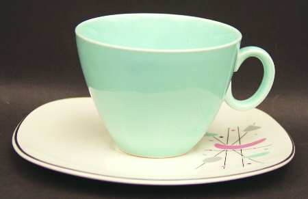 Mobile Flat Cup & Saucer Set