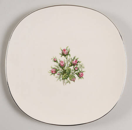 Moss Rose Salad Plate
