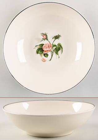 Moss Rose 9" Round Vegetable Bowl