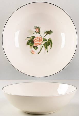 Moss Rose 7" Round Vegetable Bowl
