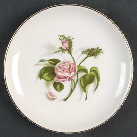 Moss Rose Bread & Butter Plate