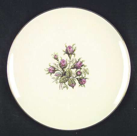 Moss Rose (Gold Trim) by Edwin Knowles