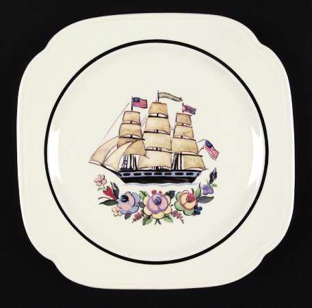 Nantucket Square Salad Plate