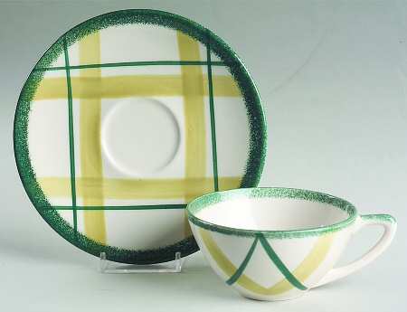 Pasadena Flat Cup & Saucer Set