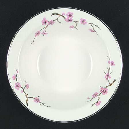 Peach Blossom 9" Round Vegetable Bowl
