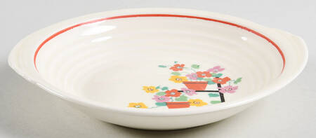 Penthouse Cranberry Bowl by Edwin Knowles
