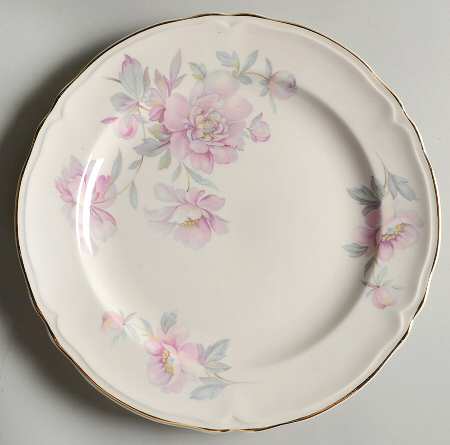 Peony Luncheon Plate