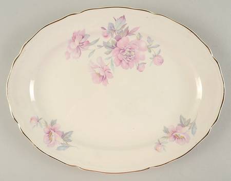 Peony 13" Oval Serving Platter