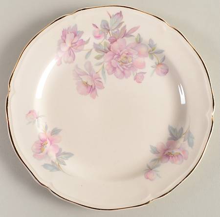 Peony Dessert/Pie Plate