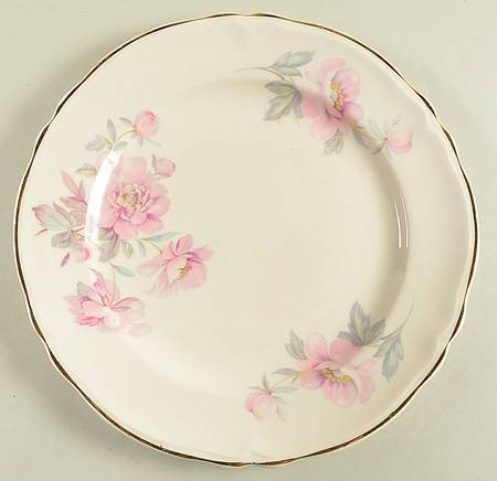 Peony Salad Plate