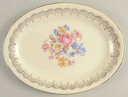 Priscilla 11" Oval Serving Platter
