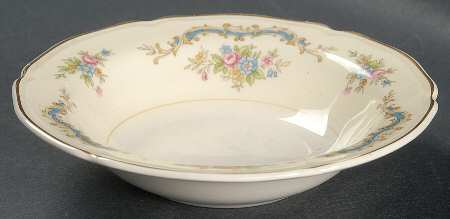 Princess (Blue) Rim Fruit/Dessert (Sauce) Bowl