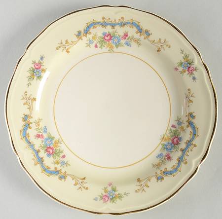 Princess (Blue) Dessert/Pie Plate