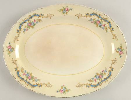 Princess (Blue) 11" Oval Serving Platter