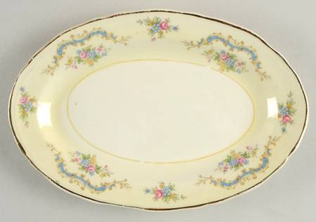 Princess (Blue) Relish/Gravy Underplate