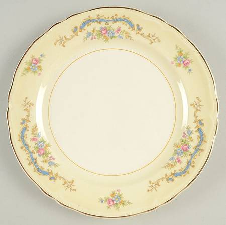 Princess (Blue) Luncheon Plate