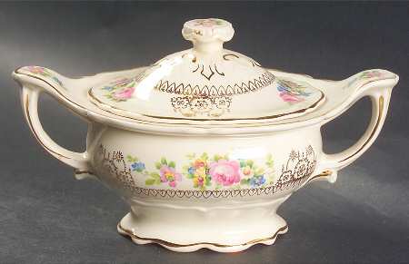 331E1 Sugar Bowl & Lid