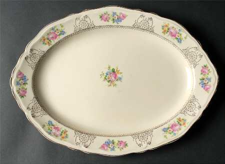 331E1 15" Oval Serving Platter