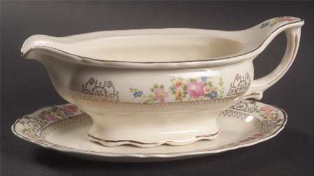 331E1 Gravy Boat & Underplate
