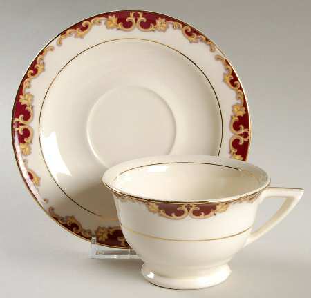 Regal Footed Cup & Saucer Set