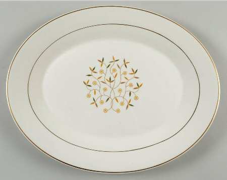 Rhondo 12" Oval Serving Platter