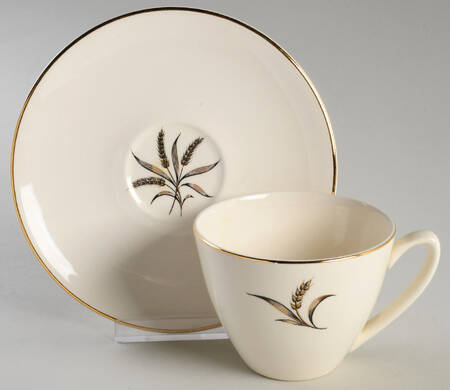 Royal Dover Flat Cup & Saucer Set