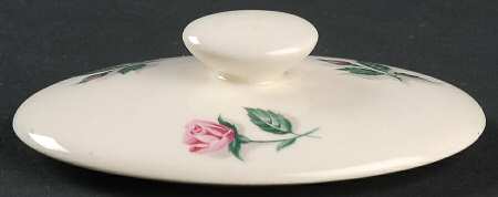 Rose and Leaf Lid for Sugar Bowl