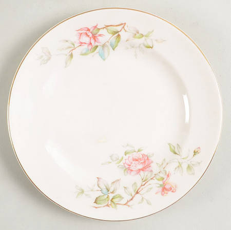 Romance Bread & Butter Plate by Edwin Knowles