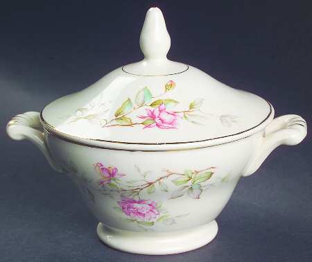 Romance Sugar Bowl & Lid by Edwin Knowles