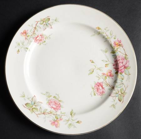 Romance Luncheon Plate by Edwin Knowles