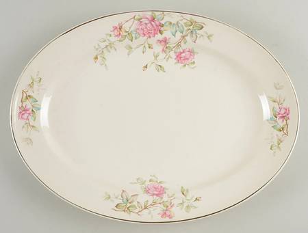 Romance 14" Oval Serving Platter