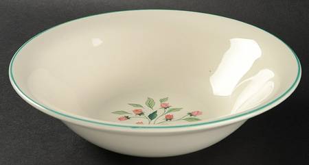 Rose Path 8" Round Vegetable Bowl