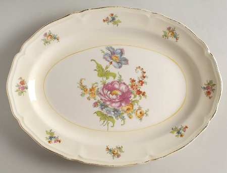 Seville 12" Oval Serving Platter
