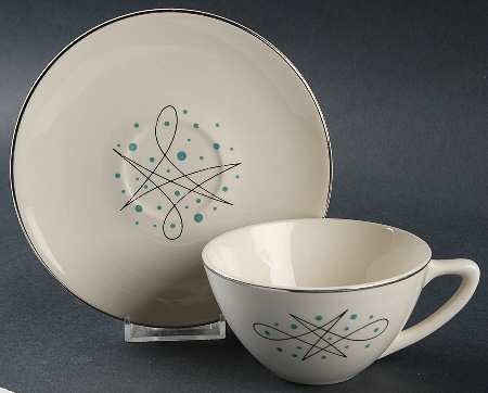 Simplicity Flat Cup & Saucer Set