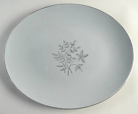 Silver Spray 14" Oval Serving Platter