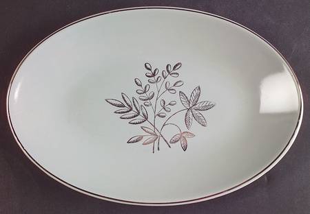 Silver Spray Relish/Gravy Underplate