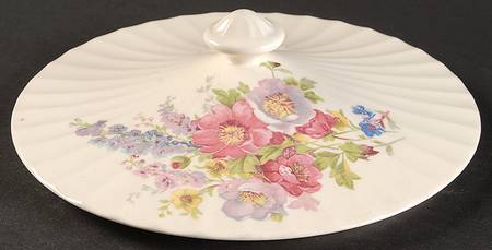 Spring Bouquet Lid for Round Vegetable