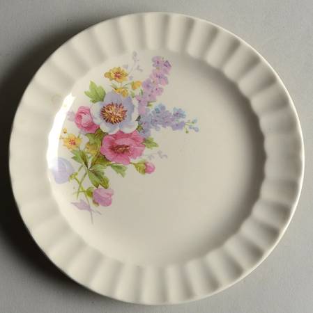 Spring Bouquet Dessert/Pie Plate