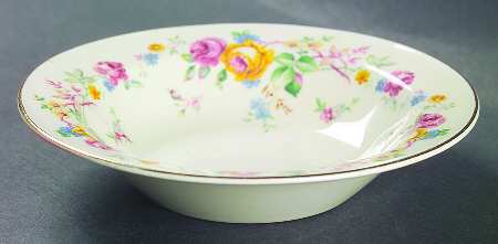 Springtime Classic Rim Fruit/Dessert (Sauce) Bowl