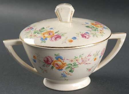 Springtime Classic Sugar Bowl & Lid