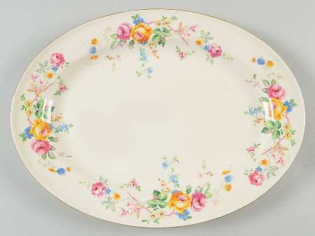 Springtime Classic 13" Oval Serving Platter