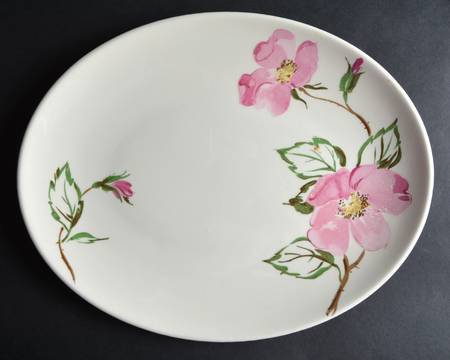 Sweetbriar 12" Oval Serving Platter