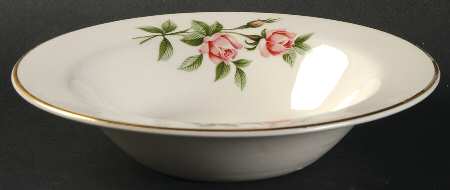 Sweetheart Rose Rim Cereal Bowl