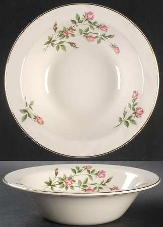 Sweetheart Rose 8" Round Vegetable Bowl