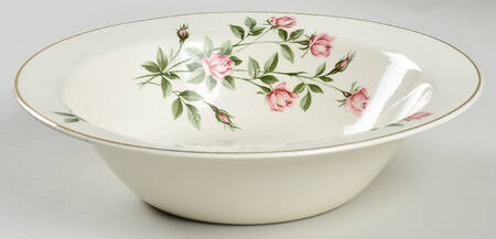 Sweetheart Rose 9" Round Vegetable Bowl